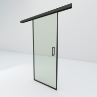 Steel look schuifdeur | Slim 1