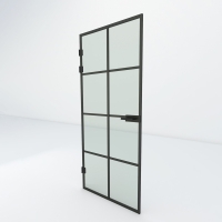 Steel look binnendeur | Slim 8