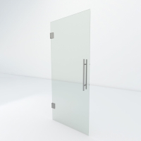 Glazen pendeldeur | RVS