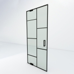 Steel look taatsdeur XL | Flux