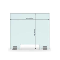 virus preventiescherm - met klemmen