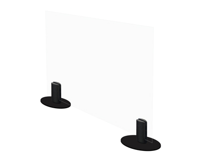 Preventiescherm houder vrijstaand