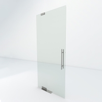 Glazen taatsdeur XL | RVS