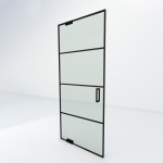 Steel look taatsdeur XL | Classic