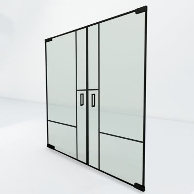 Dubbele steel look taatsdeur | Flux