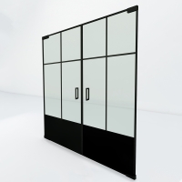 Dubbele steel look taatsdeur | Classic K