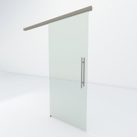 Glazen schuifdeur | RVS