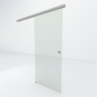 Lichte glazen schuifdeur | Aluminium