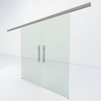 Dubbele schuifdeur | RVS