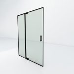 Steel look taatsdeur met zijpaneel | Basic