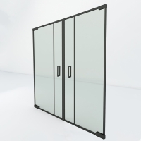 Dubbele steel look taatsdeur | Slim 2