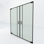 Dubbele steel look taatsdeur | Trend