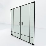 Dubbele steel look taatsdeur | Trend