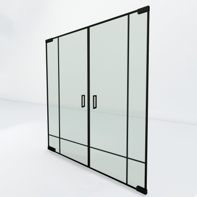 Dubbele steel look taatsdeur | Trend