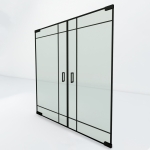 Dubbele steel look taatsdeur | Trend