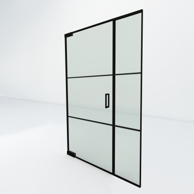Steel look taatsdeur met zijpaneel | Classic