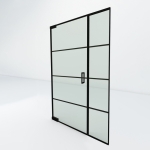 Steel look taatsdeur met zijpaneel | Classic