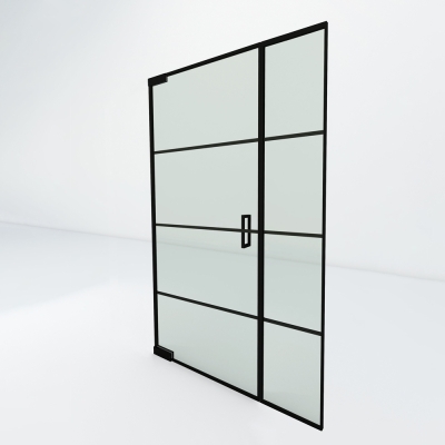 Steel look taatsdeur met zijpaneel | Classic