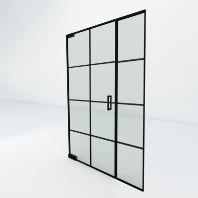 Steel look taatsdeur met zijpaneel | Classic