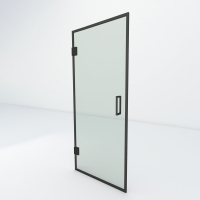 Steel look pendeldeur | Slim 1