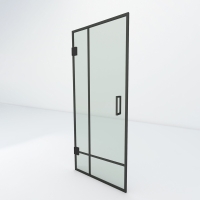 Steel look pendeldeur | Slim 9