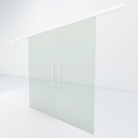 Dubbele schuifdeur | Wit