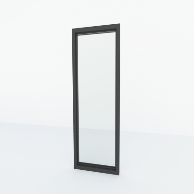 Triple isolatieglas vast raam tot vloer