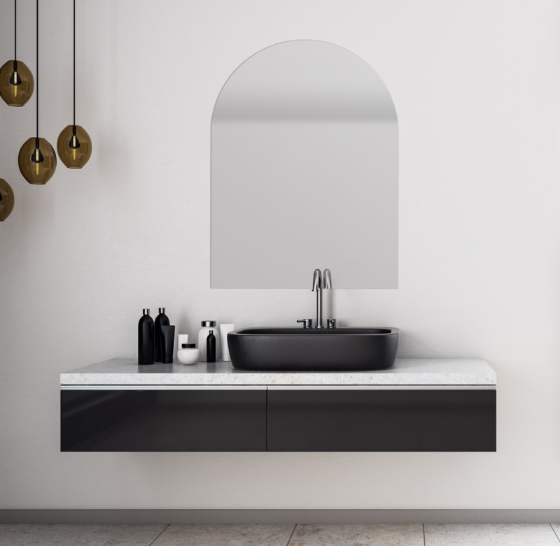 Toogspiegel op maat | Zilver