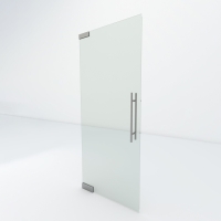 Glazen taatsdeur | RVS