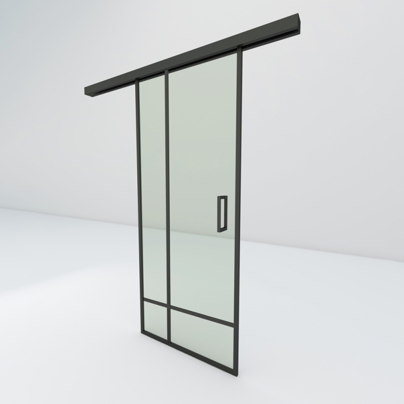 Stalen schuifdeuren met glas | €499 | Levertijd 3-7 dagen
