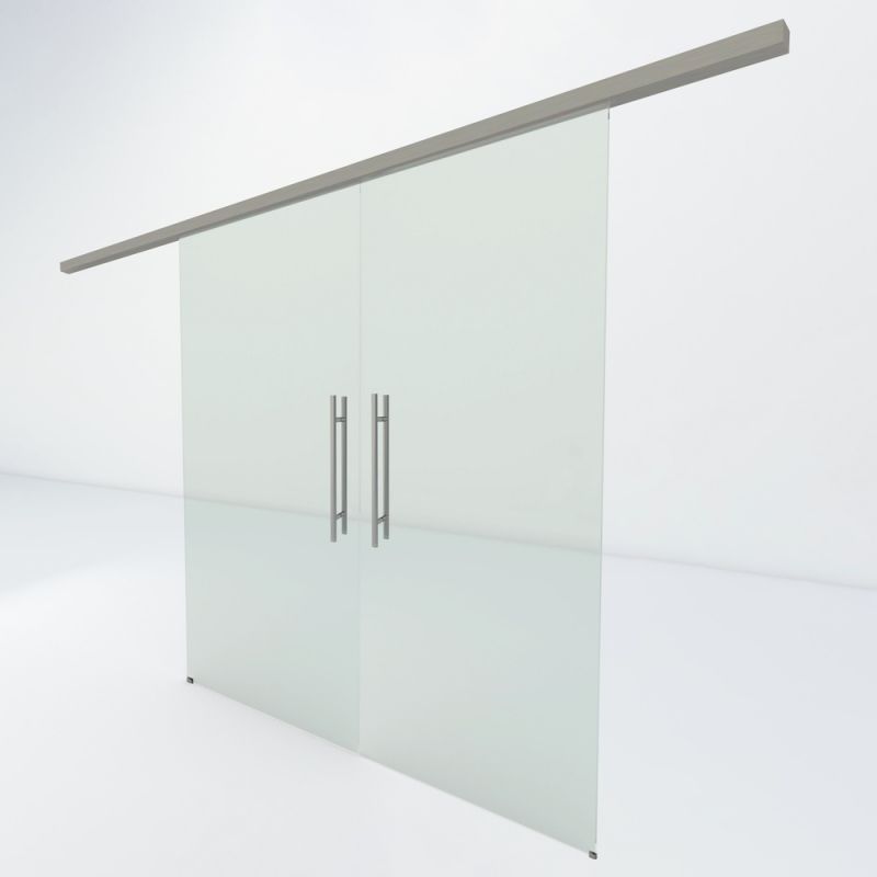 Dubbele schuifdeur | RVS